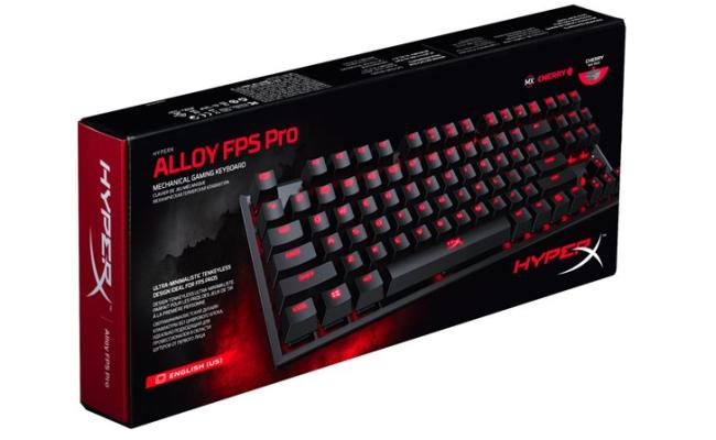 HyperX Alloy FPS Pro 87-Key Mechanical Cherry MX-RED